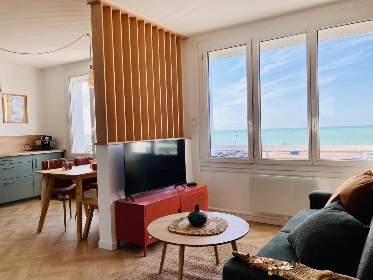 Reve Sale Appartement Vue Mer 2 A 4 Pers Dieppe Exterior foto